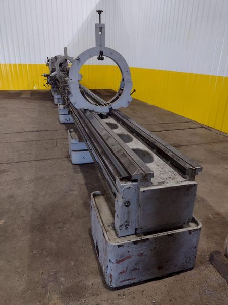 30" x 360" SUMMIT HEAVY DUTY ENGINE LATHE, 4.25" HOLE: STOCK #18761