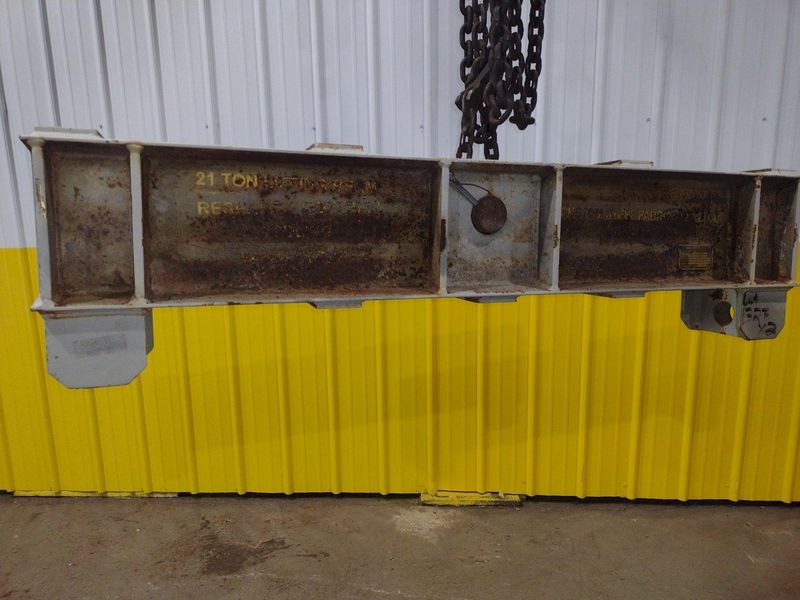 42,000 LBS X 48" CRANEWORKS HEAVY DUTY SPREADER BAR / LIFTING BEAM: STOCK #19325