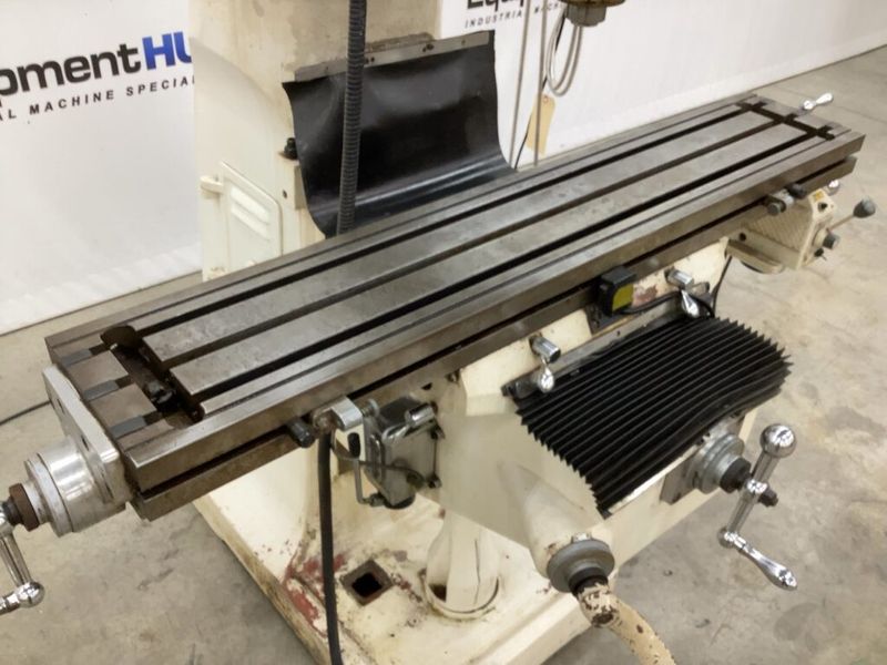 Birmingham BPS-1649 9″ x 49″ Vertical Milling Machine w/ Mitutoyo DRO & Power Feed