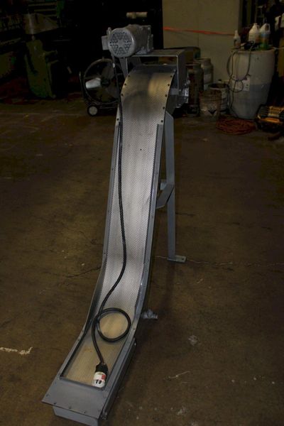 9" X 60" LIVONIA B-11 MAGNETIC INCLINE CONVEYOR