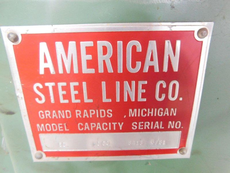 1000 LBS X 18" AMERICAN STEEL LINE COIL REEL: STOCK #73430