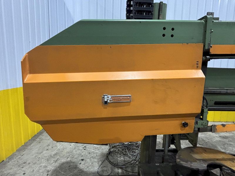 17" X 43" PEDDINGHAUS MODEL #1100 DG TWIN COLUMN & MITRE HORIZONTAL STRUCTURAL SAW, NEW 2007: ST