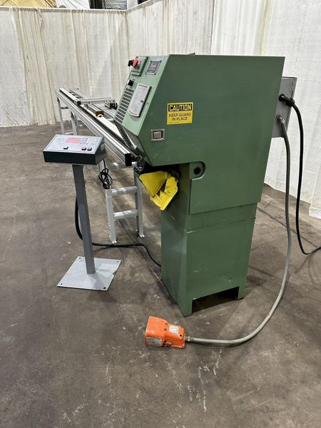 CONTINENTAL PIPE & TUBE CUTOFF MACHINE: STOCK #77123