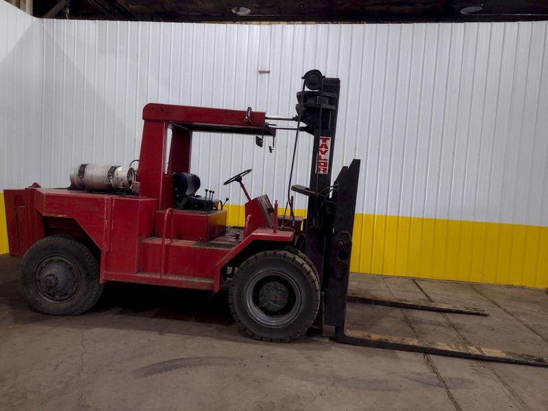 30,000 LB TAYLOR MODEL #TC22 OUTDOOR YARD FORK TRUCK: STOCK #18137