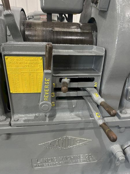 6" LANDIS ROTARY HEAD BAR & PIPE THREADER: STOCK #22848