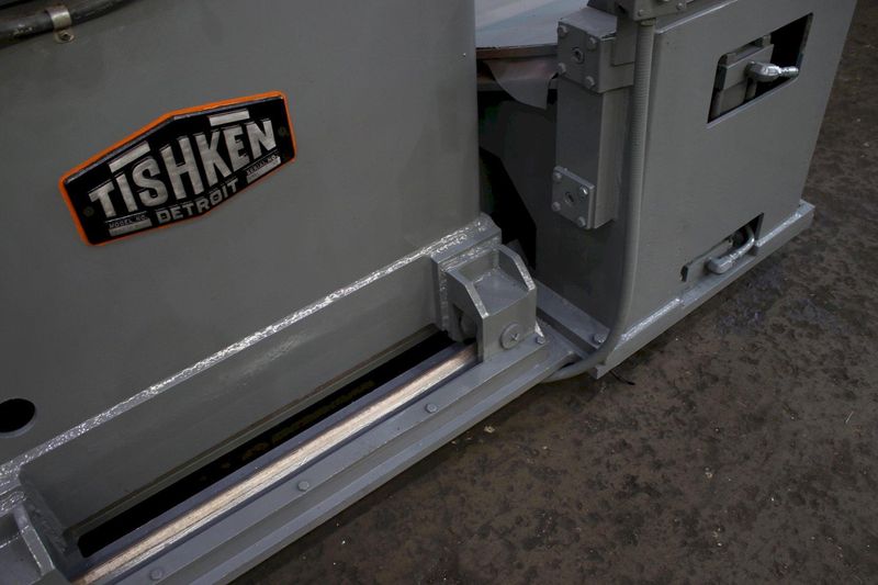 10,000 LB X 30" TISHKEN COIL REEL AND CAR: STOCK #75304