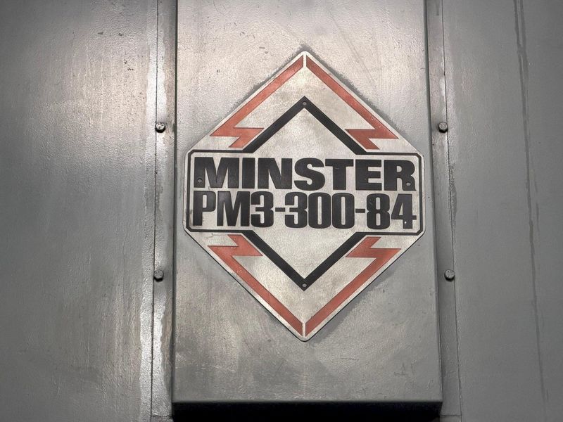 300 TON MINSTER PM3-300-84