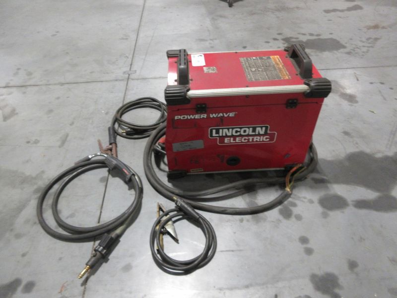 Lincoln Electric Power Wave C300 multi-process power source with an integrated wire feeder- Auction Item