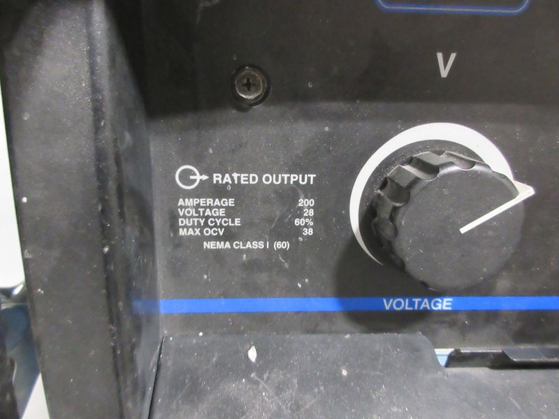 Millermatic 252 MIG Wire Feed Welder with Rolling Base and Accessories, 200/230V Single Phase- Auction Item