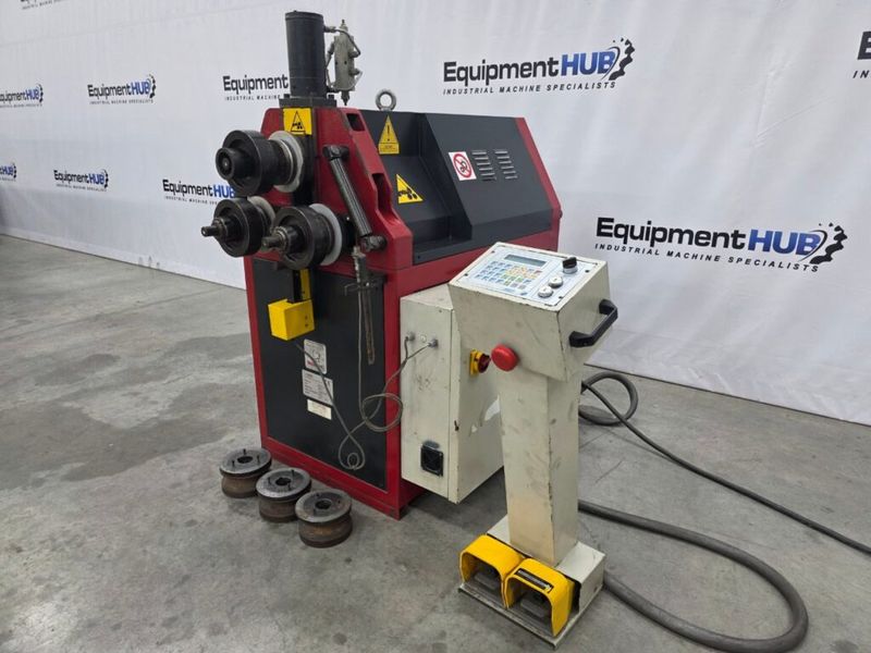 Tauring Delta 50 CNC-C Plus 3 Roll Angle Bender, 2″ x 2″ x 1/4″ Capacity