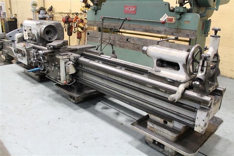 23" X  96" VDF GAP BED ENGINE LATHE:STOCK #61883