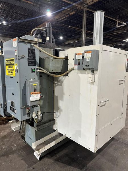 Fadal VMC-15XT CNC Vertical Machining Center with 4th Axis Rotary Table.