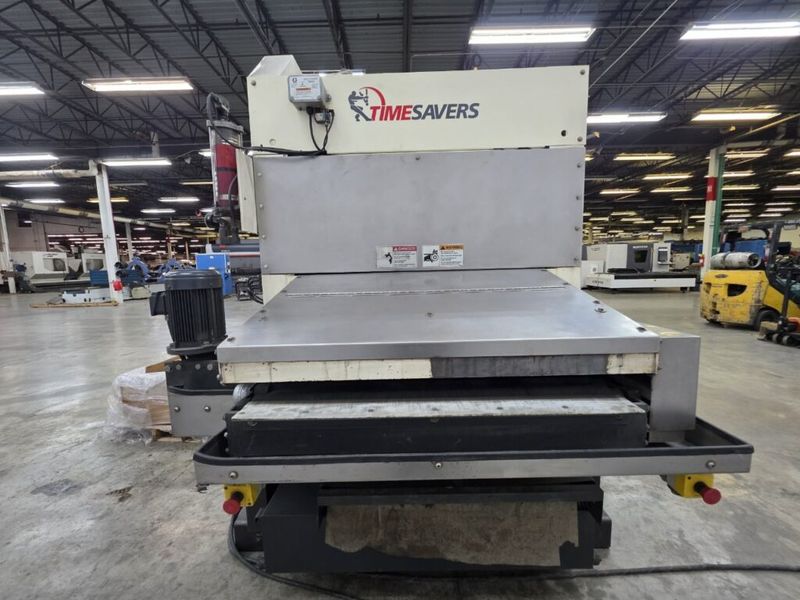 Timesavers 3131-13-044 3100 Series 37″ 3-Head Wet Deburring / Finishing Machine