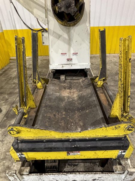 15,000 LBS X 36" COE MODEL #CPR-PO-15018 MOTORIZED COIL REEL UNCOILER W/ COIL CAR: STOCK #23436