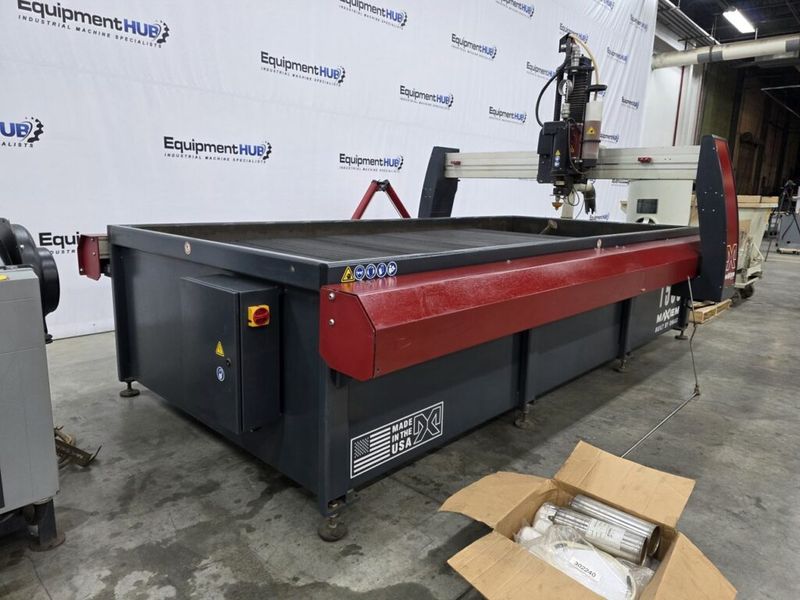 Omax Maxiem 1530 5′ x 10′ 5 Axis CNC Waterjet (A Jet Head)