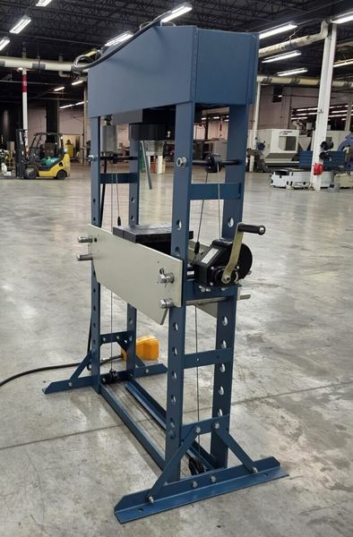 Baileigh HSP-75A 75 Ton Air/Hand Operated H-Frame Press