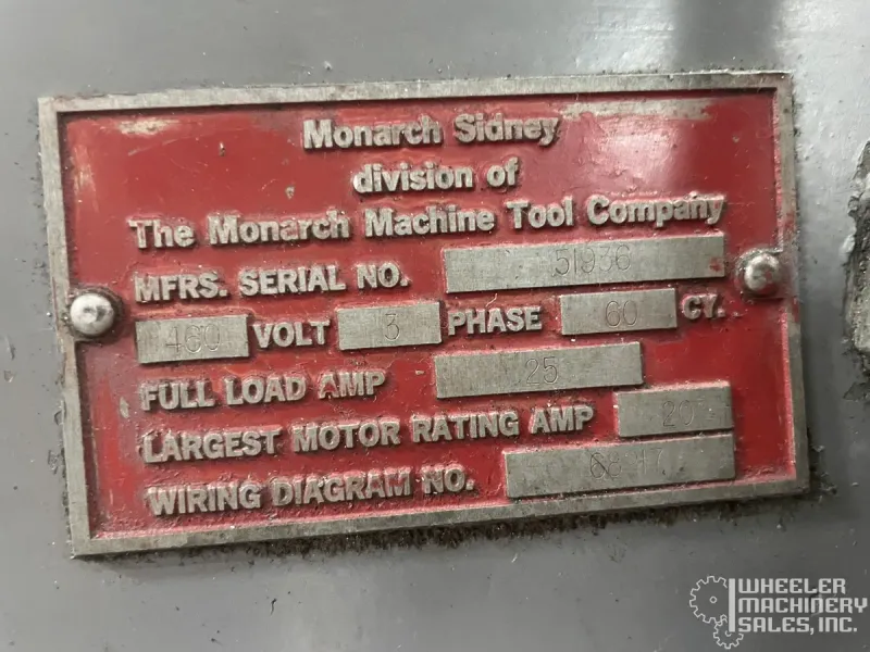 Monarch 10EE Tool Room Lathe #8383 #1