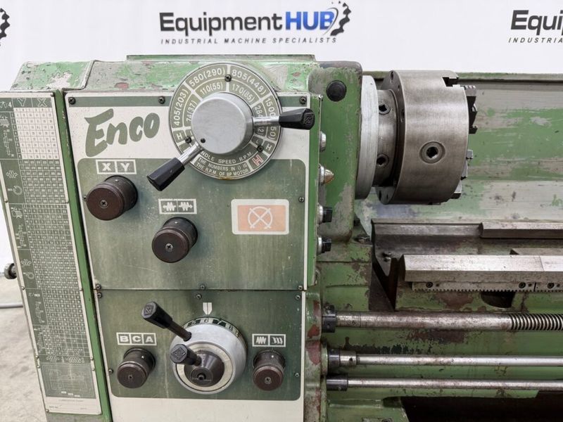 Enco 405G x 1500 16″ x 60″ Geared Head Engine Lathe