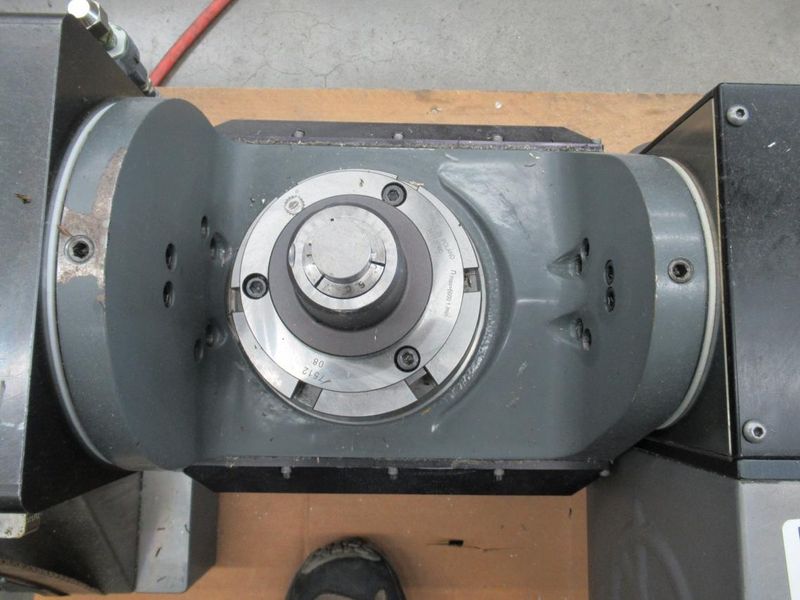 Haas TR-160Y CNC 2-Axis Programmable Trunnion Table, Sigma 5 Brushless Drives, 6" Platen, Ca bles and Connectors, Air Line- Auction Item