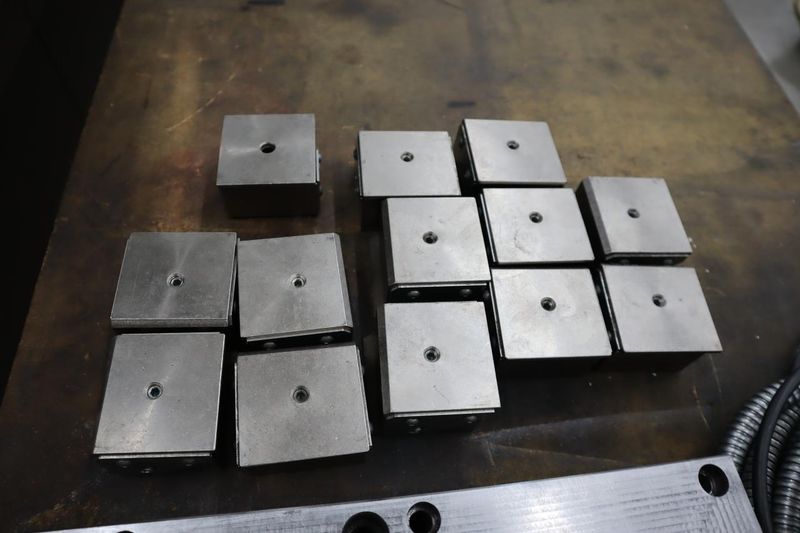 Tecnomagnete Electronic Magnetic Workholding Chuck with Control and Magnetic Blocks, 14" x 16" Base- Auction Item