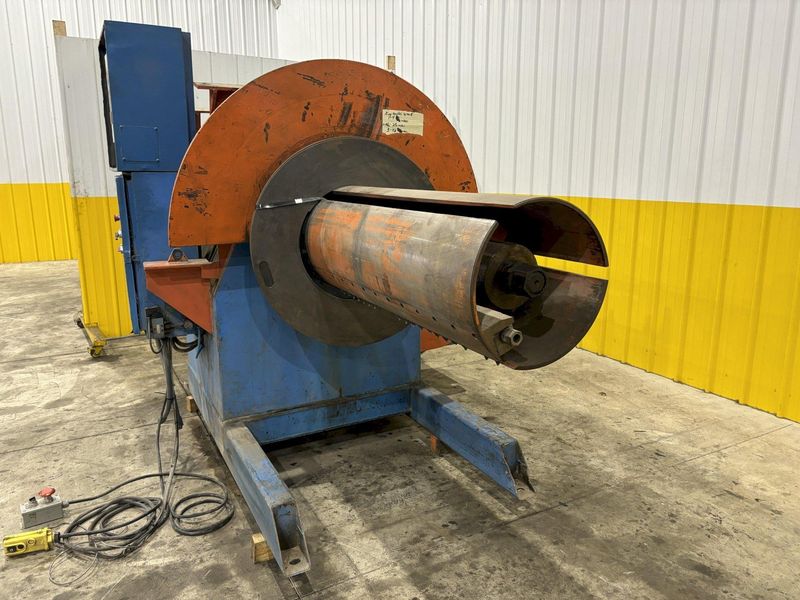 10,000 LB X 54" AMERICAN MODEL #1000 POWERED RECOILER WITH PUSH OFF: STOCK #21981