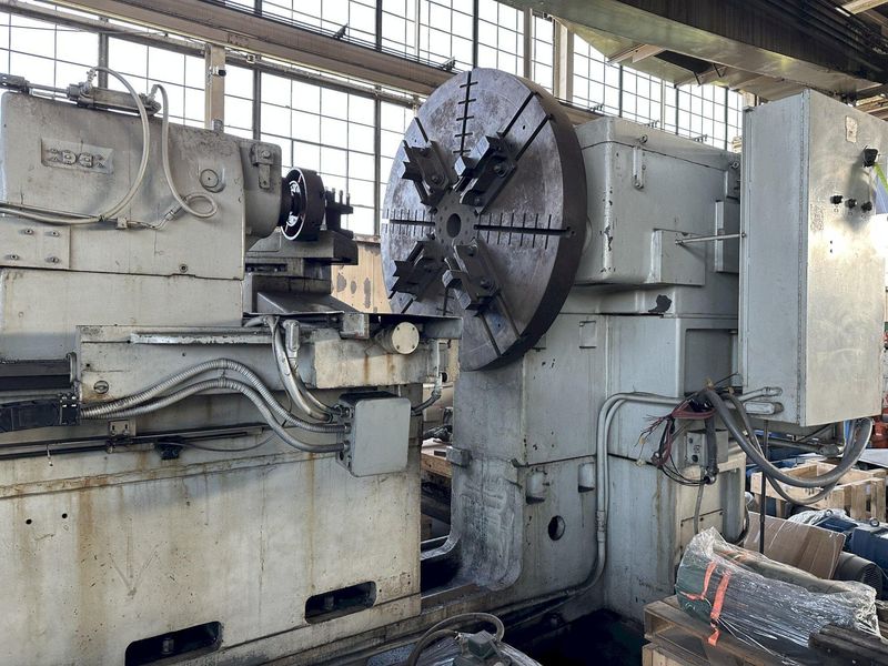 50" /130" X 230-362" LEBLOND MODEL #4025-36 HEAVY DUTY SLIDING BED GAP LATHE, 3" HOLE: STOCK #18