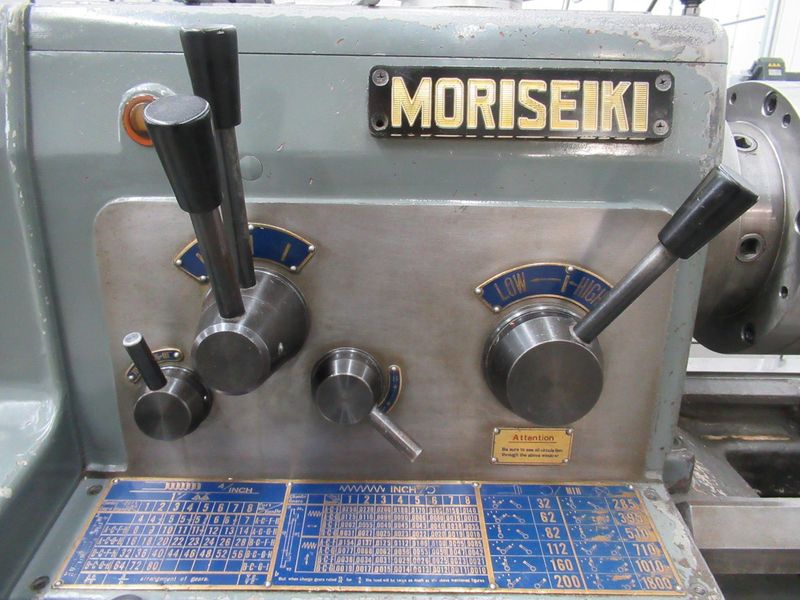 Mori Seiki MS-850 Engine Lathe, 17" X 33", Threading, 3-Jaw Chuck, Quick-Change Toolpost