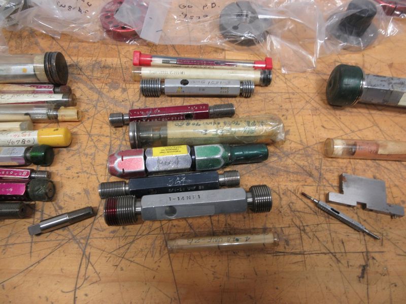Master Ring Gages, ID/OD Thread Gages, Assorted Sizes and Brands- Auction Item