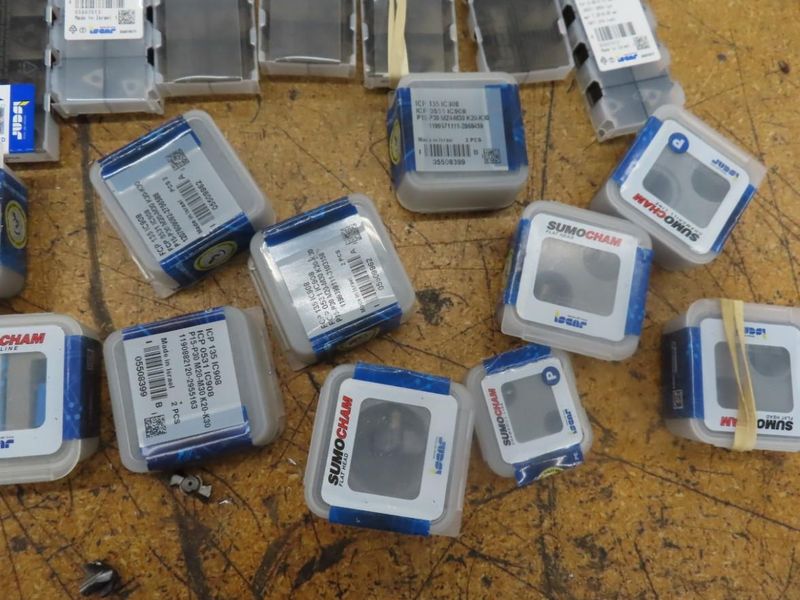 Iscar Carbide Inserts, Assorted- Auction Item