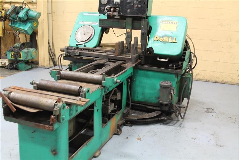 12' X 20' DOALL AUTOMATIC FEED HORIZONTAL SAW: STOCK 59766