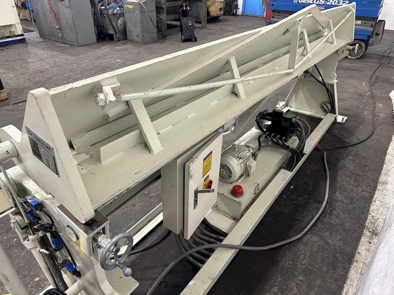 10' X 14 GA BIRMINGHAM HYDRAULIC BOX & PAN FINGER BRAKE: STOCK #77932