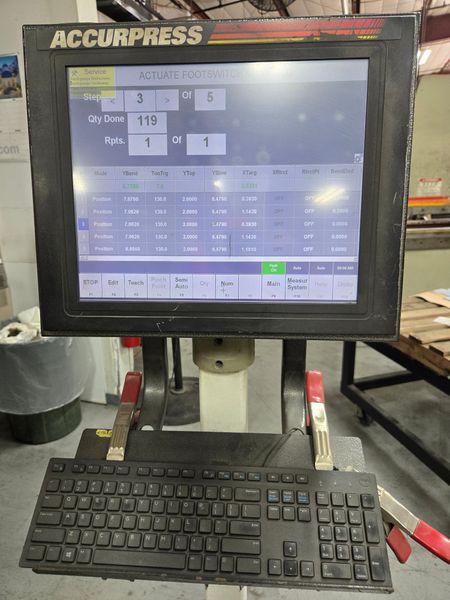 2004 Accurpress Advantage 713010 Press Brake (#6089)