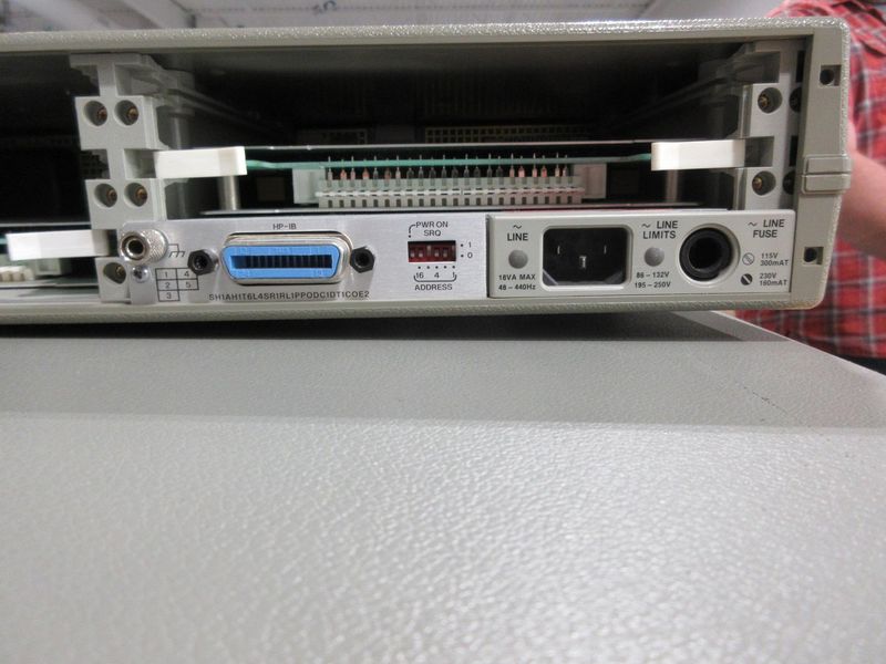 Hewlett Packard 3488 A Switch/Control Unit & 4278A 1khz/1mhz Capacitance Meter- Auction Item