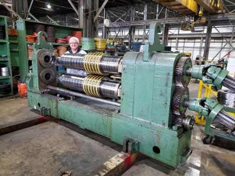 52" x .250" x 40,000Lb Loopco Loop Slitting Line