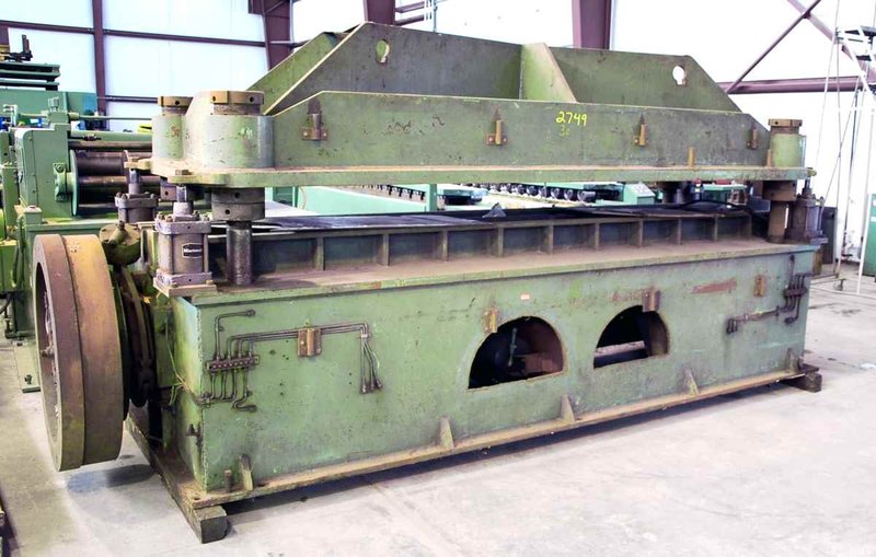 100 Ton (EST.) x 4" (EST.) YODER 4-Post Cut-Off Press