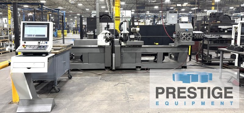 BLM DH4010 All Electric CNC Wire Straightening & Bending System for Coil, De-Coiler, Siemens CNC, 2021 #43735