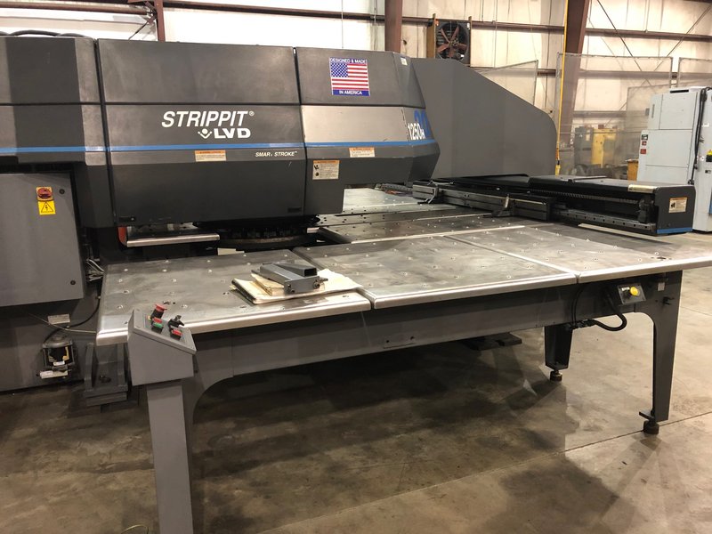 22 Ton Strippit 1250H 20, 4' X 8', 2000, #16961