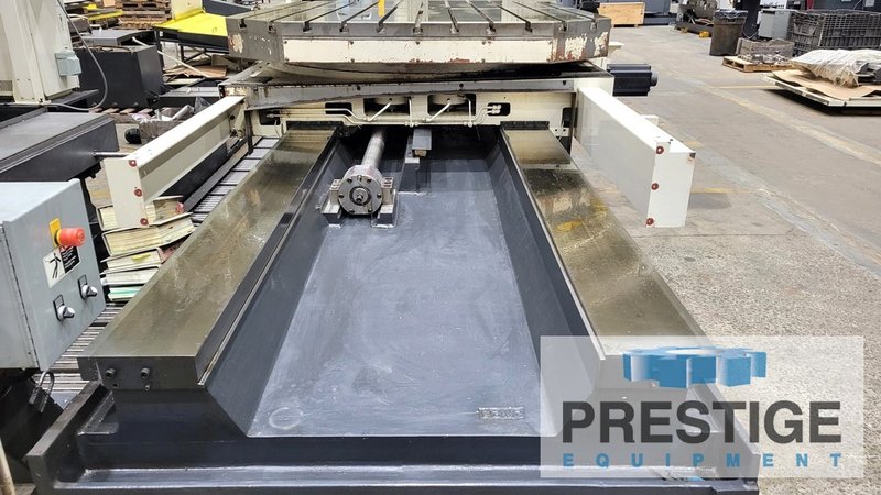 5.9" Toshiba BP-150.R22 , 60 ATC, X-160", Y-120", 71" x 86" B-Axis Rotary Table, 2500 RPM, TSC, 50 HP, 2013, #43653