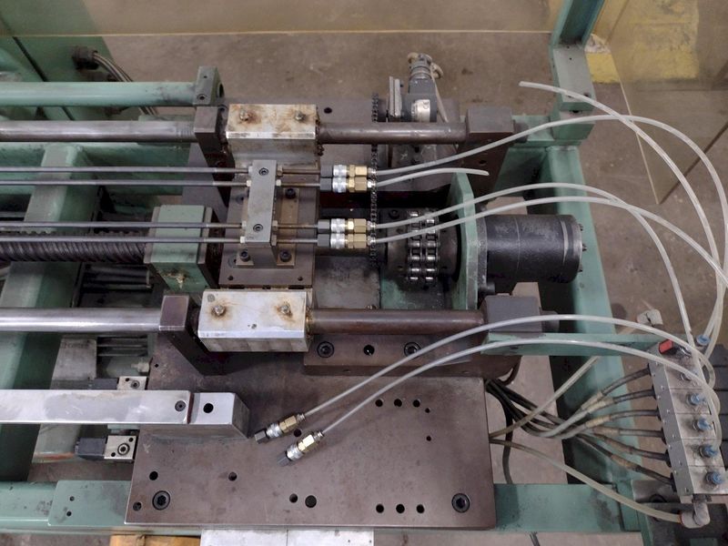BURR OAK MODEL #VBHB RETURN TUBE BENDER & MODEL #MTCO STRAIGHTENER FEEDER: STOCK #15868