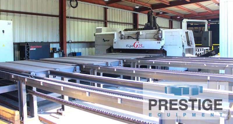 Ficep Tipo G 25 LG, Max. Cutting width 100", 20 HP Drill w/ 8-ATC, XPR300 Plasma, Oxy, Ficep Pegaso CNC, 2017 #43866