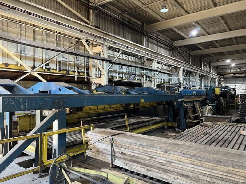 72" x .200" x 50,000# Voss cut to length line, Stock# 10962