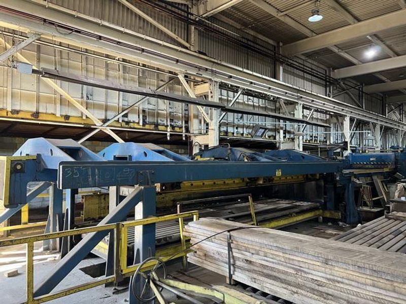 72" x .200" x 50,000# Voss cut to length line, Stock# 10962