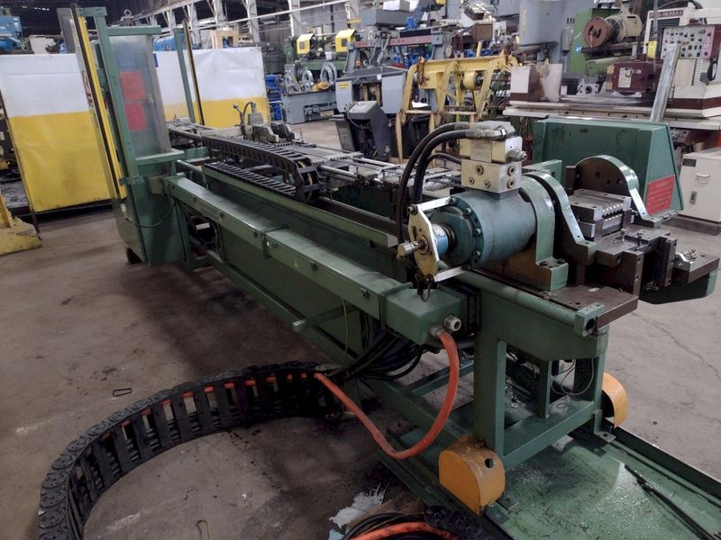 BURR OAK MODEL #VBHB RETURN TUBE BENDER & MODEL #MTCO STRAIGHTENER FEEDER: STOCK #15868
