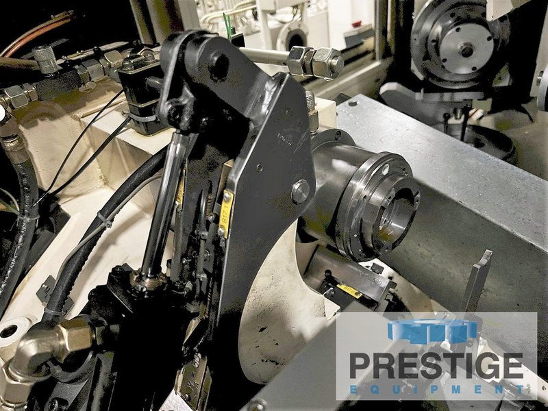 Junker Jumat 5002/50, 11" Swing, 27.5" C.C, 19" Wheel Dia., OD/ID Spindles, Marposs Gauging, Fanuc 18T, 2000, #32633
