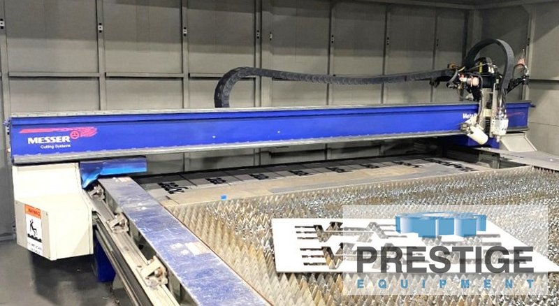 Messer Metalmaster Xcel 4KW Fiber Laser, 10' x 20' Slagger Table, YLS-4000 Fiber Laser, Global Plus CNC, 2016 #43891