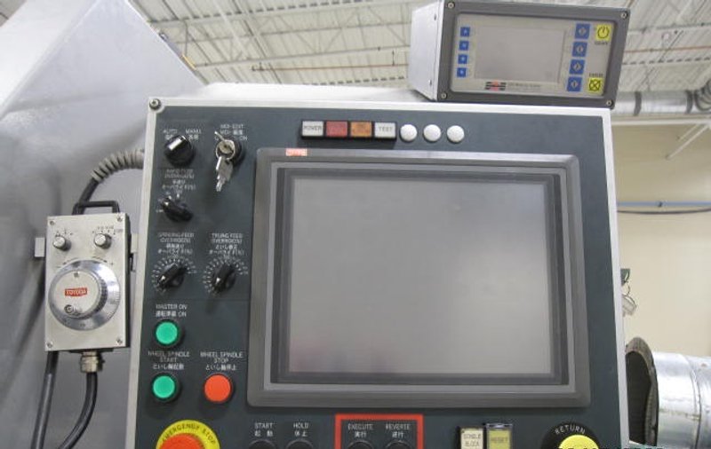 Toyoda Select G-100  CNC Cylindrical Grinder, New 2011, CAN BE USED AS EITHER A STRIAGHT OR ANGLHEAD GRINDER
