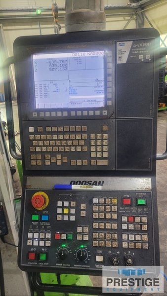 Doosan BM-1530M Bridge Type VMC, X-118", Y-59", 67" B/C, Fanuc 31iB, 40 ATC, 12,000 RPM, 2017, #43318