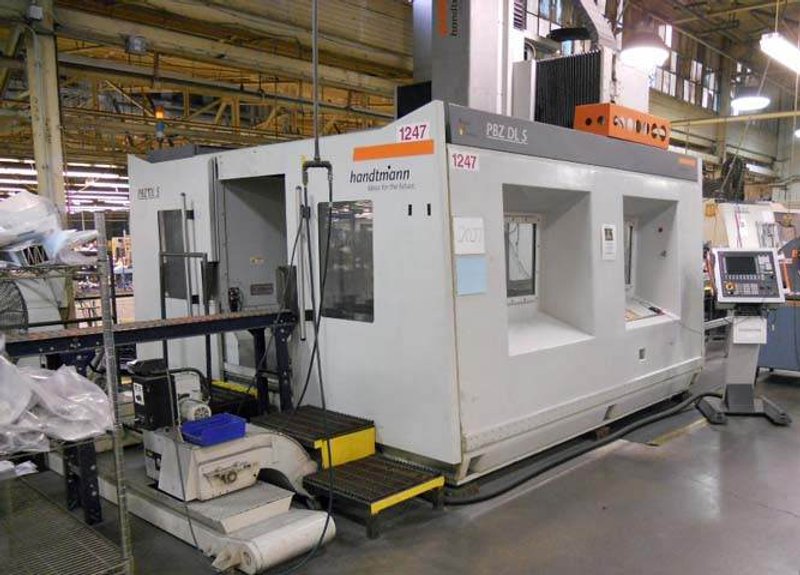 Handtmann PBZ DL 5-Axis CNC Profile Machining Center, X-78", Y-43", Z-27", 28000 RPM, Siemens 840D CNC'07 #24617