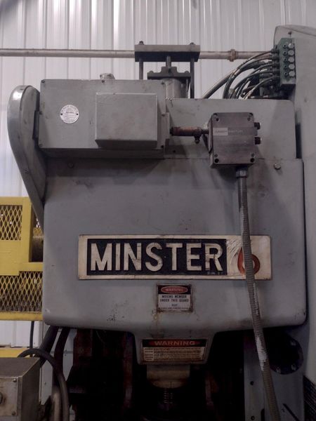 60 TON MINSTER #6 OBI PUNCH PRESS, 3" STROKE : STOCK 15709