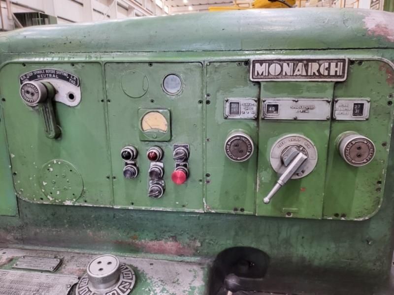 MONARCH SERIES 80 ENGINE LATHE, Dynashit, 35" x 144"